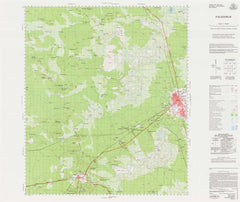 3136 Kalgoorlie 1:100k Topographic Map