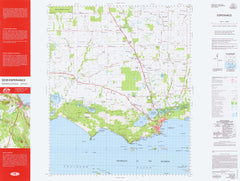 3230 Esperance 1:100k Topographic Map