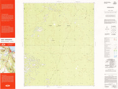 3332 Cowalinya 1:100k Topographic Map