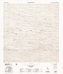 3358 Karrobridill 1:100k Topographic Map