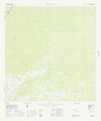 3360 Thangoo 1:100k Topographic Map