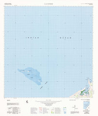 3364 Lacepede 1:100k Topographic Map