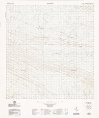 3456 Angove 1:100k Topographic Map