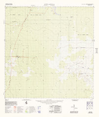 3463 Jowlaenga 1:100k Topographic Map