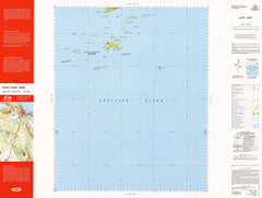 3529 Cape Arid 1:100k Topographic Map