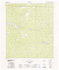 3535 Coonana 1:100k Topographic Map