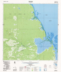 3563 Fraser 1:100k Topographic Map