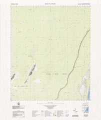 3631 Mount Dean 1:100k Topographic Map