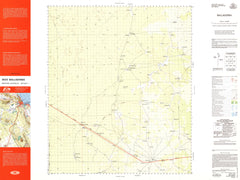 3633 Balladonia 1:100k Topographic Map