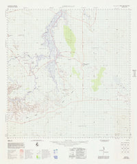 3660 Geegully 1:100k Topographic Map