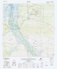 3662 Yeeda 1:100k Topographic Map