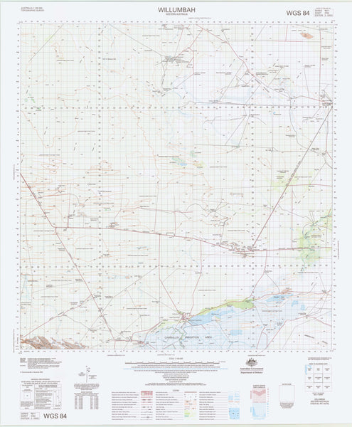 3762 Willumbah 1:100k Topographic Map