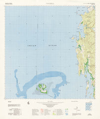 3766 Cockell 1:100k Topographic Map