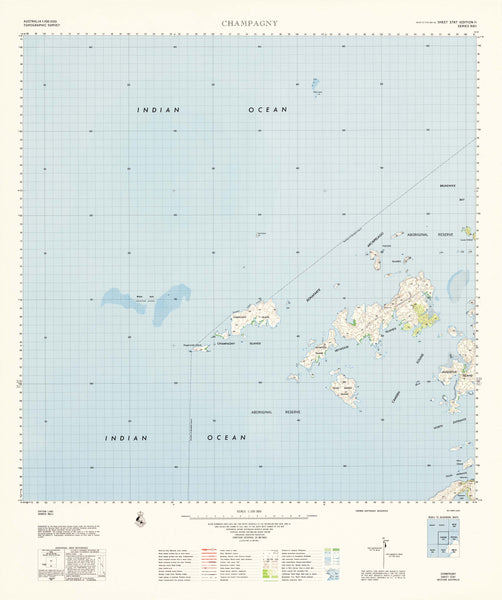 3767 Champagny 1:100k Topographic Map