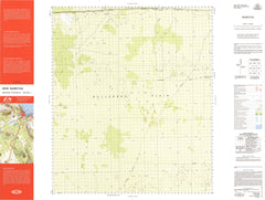 3835 Naretha 1:100k Topographic Map