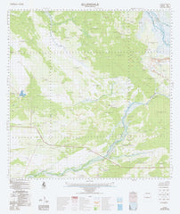 3862 Ellendale 1:100k Topographic Map