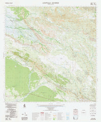 3962 Leopold Downs 1:100k Topographic Map