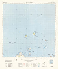 3969 Montalivet 1:100k Topographic Map