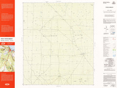 4034 Cocklebiddy 1:100k Topographic Map