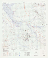 4060 Bruten 1:100k Topographic Map