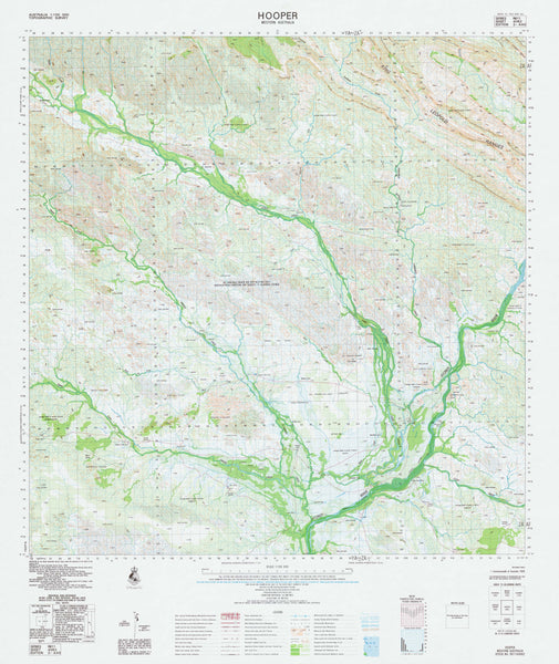 4062 Hooper 1:100k Topographic Map