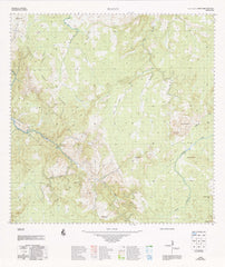 4066 Hann 1:100k Topographic Map