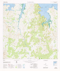 4068 Warrender 1:100k Topographic Map