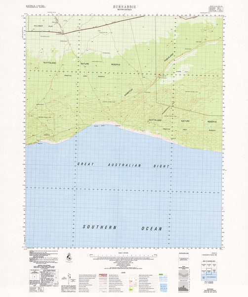 4133 Burnabbie 1:100k Topographic Map