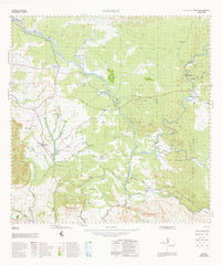 4163 Glenroy 1:100k Topographic Map