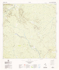 4165 Gibb 1:100k Topographic Map