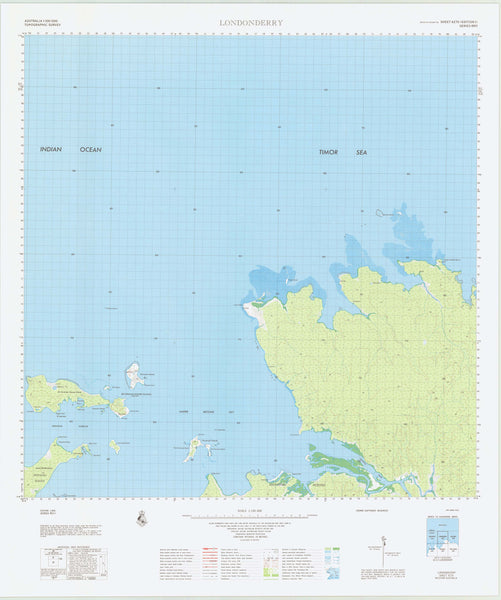 4270 Londonderry 1:100k Topographic Map