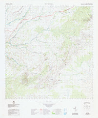 4360 Dockrell 1:100k Topographic Map