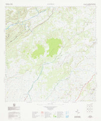 4361 Angelo 1:100k Topographic Map