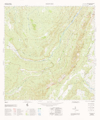 4363 Bedford 1:100k Topographic Map