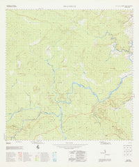 4366 Beatrice 1:100k Topographic Map