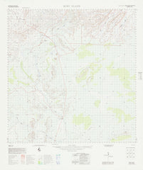 4460 Ruby Plains 1:100k Topographic Map