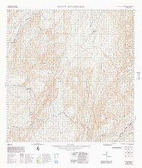 4463 Mount Remarkable 1:100k Topographic Map