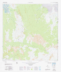 4667 Carlton 1:100k Topographic Map