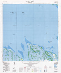 4768 Turtle Point 1:100k Topographic Map