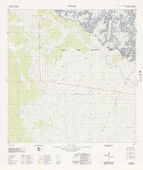 4961 Styles 1:100k Topographic Map