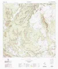 5065 Humbert 1:100k Topographic Map