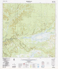 5068 Barwolla 1:100k Topographic Map