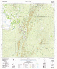 5070 Daly River 1:100k Topographic Map