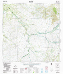 5164 Pigeon 1:100k Topographic Map