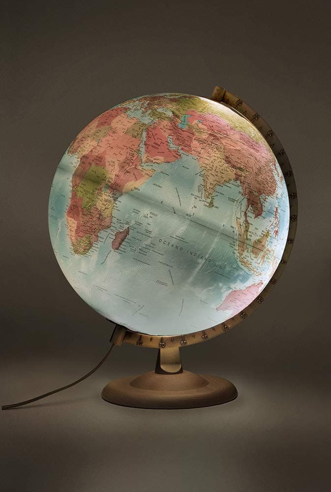 Globe Lumineux Terrestre Atmosphère Ø 30 Cm - Classic A4 à Prix Carrefour