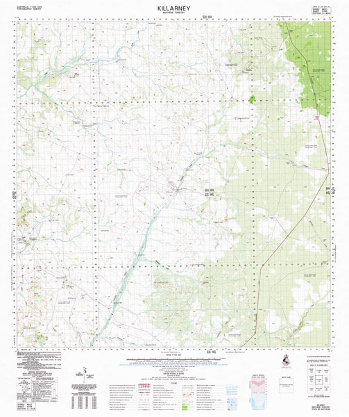 5265 Killarney 1:100k Topographic Map