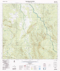 5271 Mckinlay River 1:100k Topographic Map