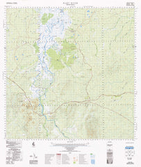 5272 Mary River 1:100k Topographic Map