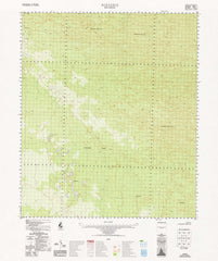 5435 Midgerie 1:100k Topographic Map