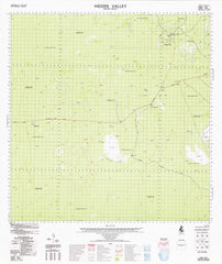 5464 Hidden Valley 1:100k Topographic Map